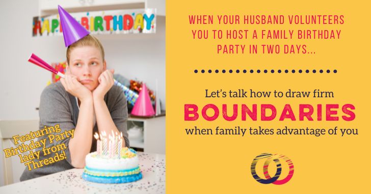 How Birthday Party Lady Is Showing the World Boundaries in Marriage
