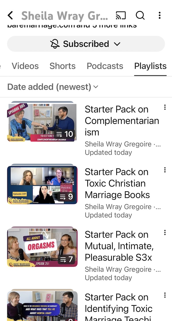 Bare Marriage playlists