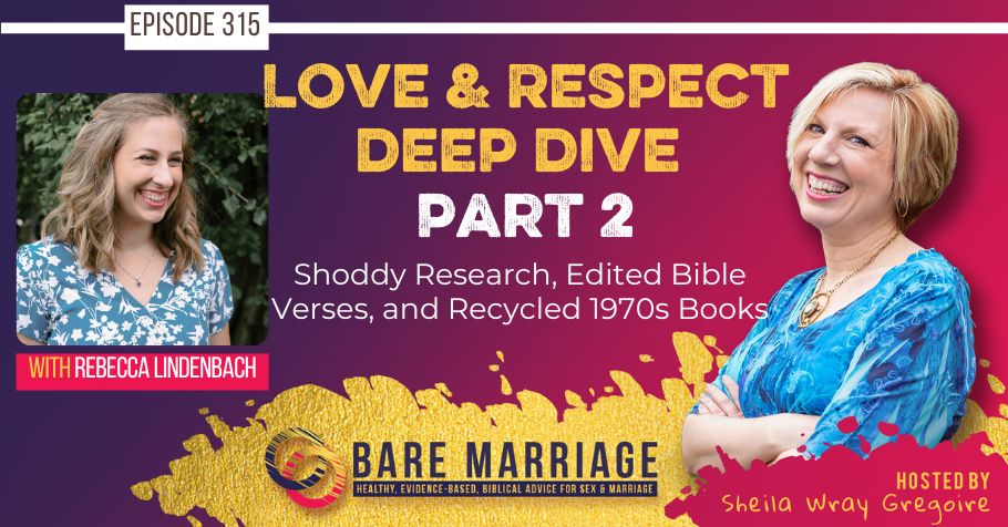 PODCAST: Bad Stats, Editing the Bible, and Recycling 1970s Ideas: A Love & Respect Deep Dive Part 2