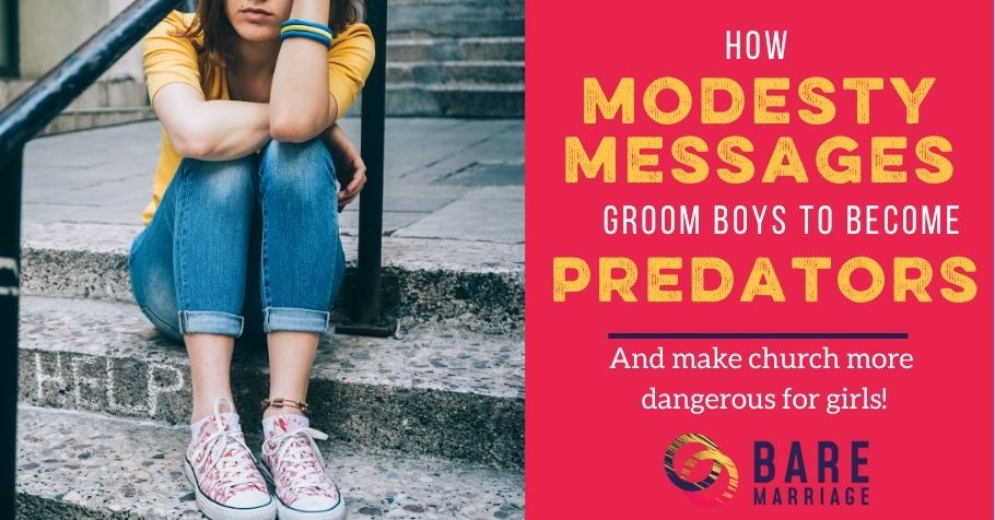 NEW RESEARCH: Modesty Messages Groom Boys to Become Predators