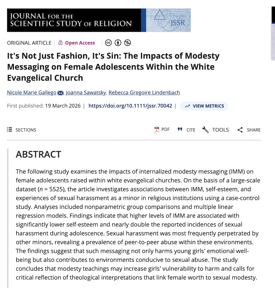 Modesty Messages girls assault in church