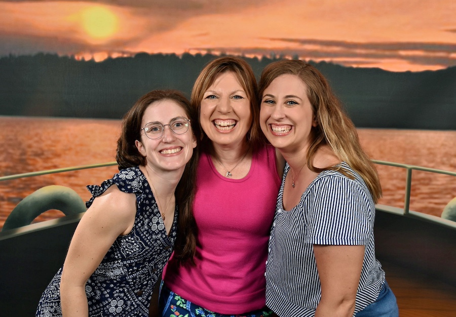 Picture of Joanna Sawatsky and Rebecca lindenbach and Sheila Gregoire